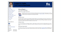 Desktop Screenshot of logancarter.com